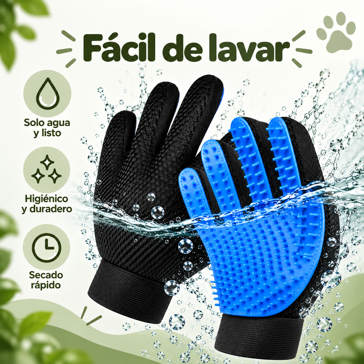 Guante de Aseo Mascota